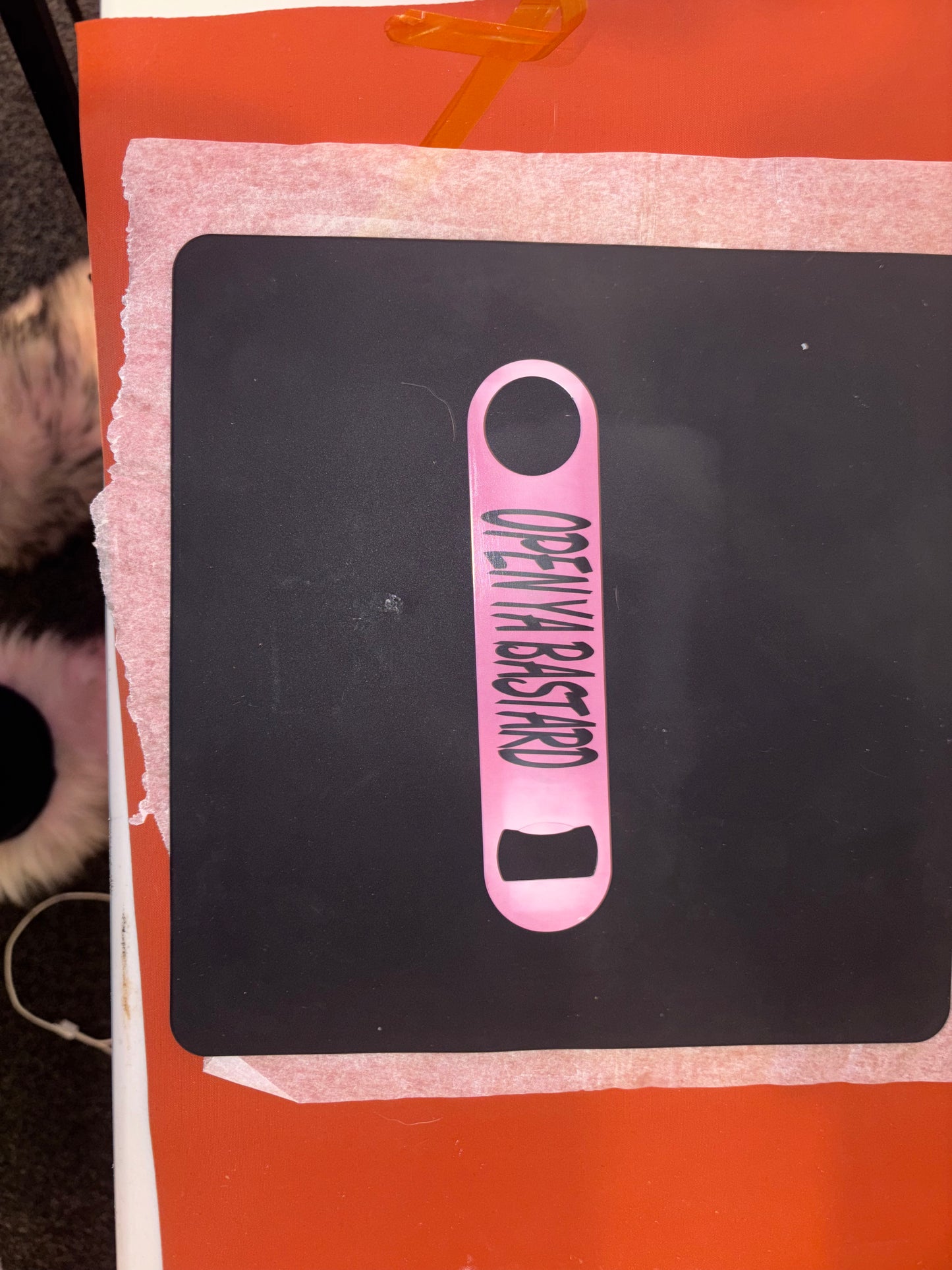 Custom double ended bottle opener