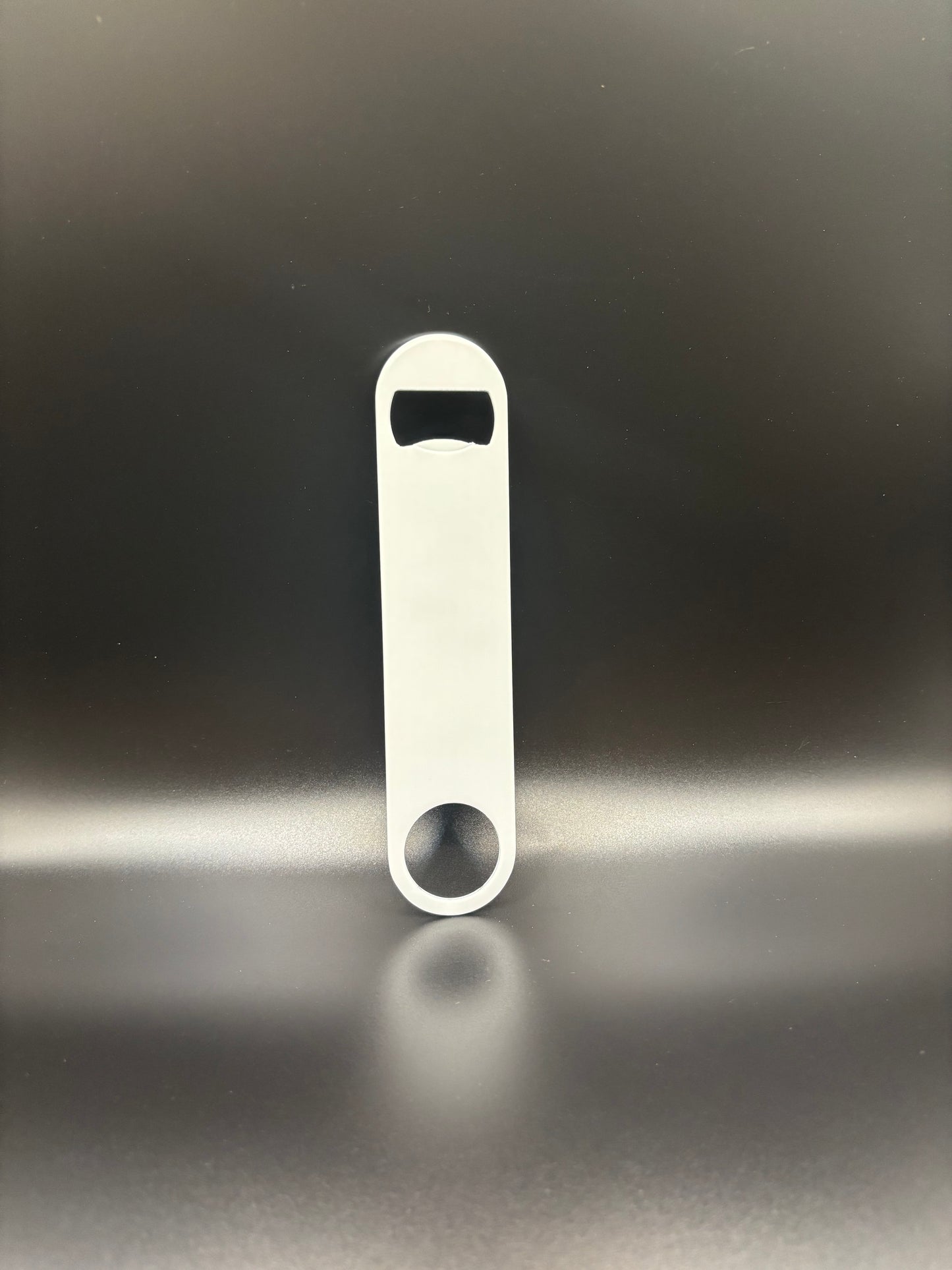 Custom double ended bottle opener