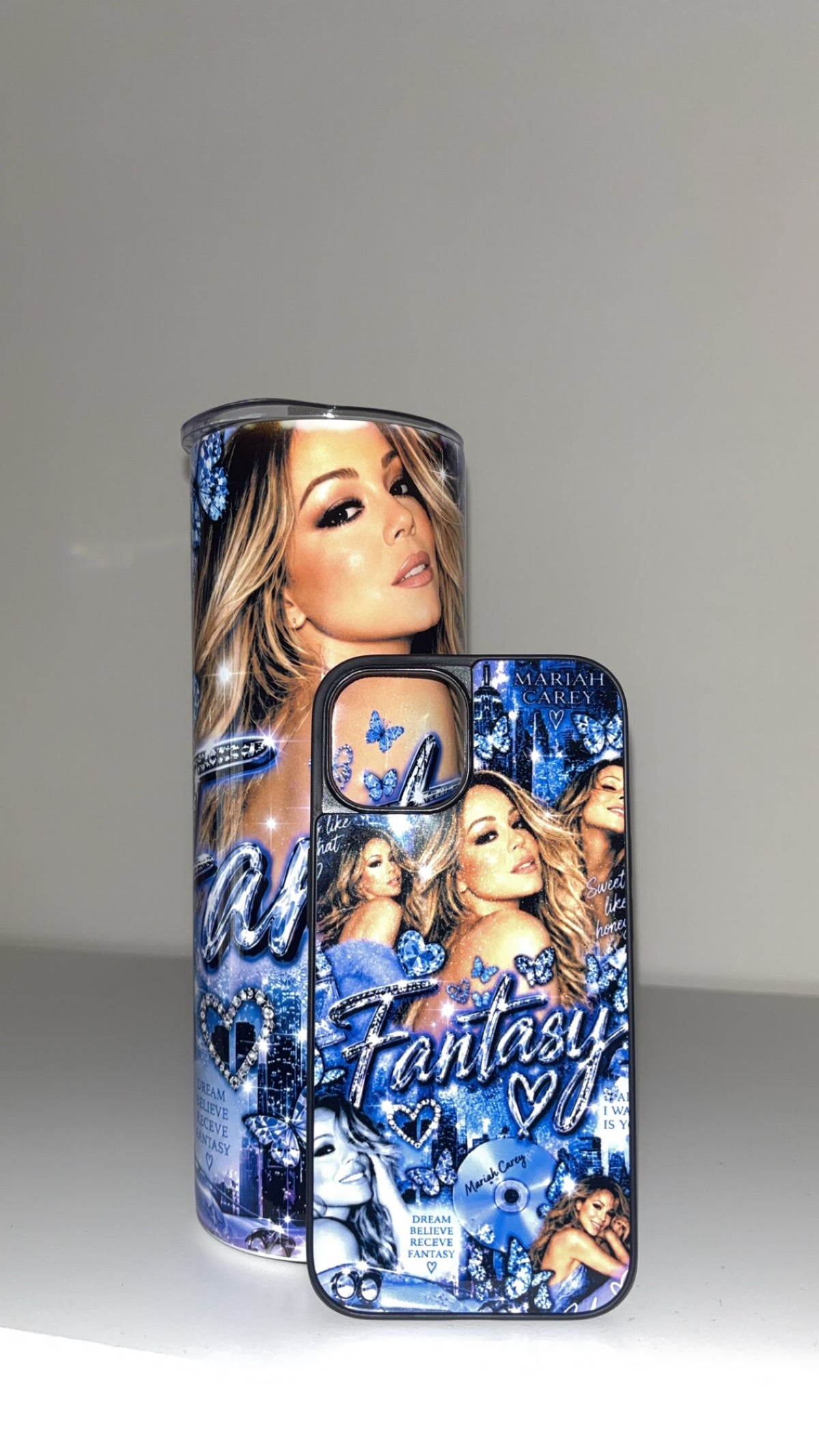 20oz straight tumbler MARIAH CAREY "FANTASY BUNDLE "